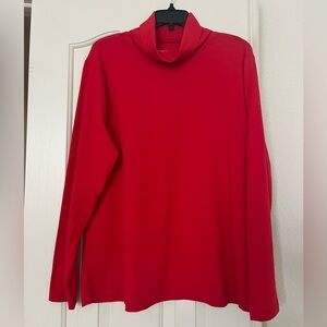 NWT Red Turtleneck size 22 (XXXL)